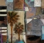 Picture of ABSTRACT PALMS I