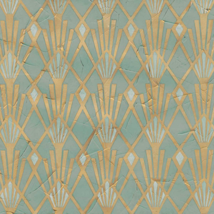 Picture of NON-EMBELLISHED GILDED DECO MOTIF I
