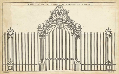 Picture of ANTIQUE DECORATIVE GATE III