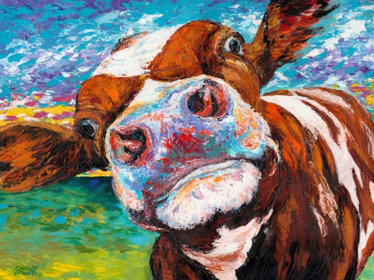 Picture of CURIOUS COW I