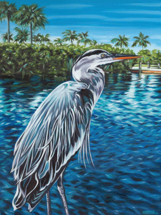Picture of PEACEFUL HERON I