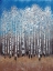 Picture of COBALT BIRCHES II