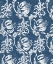 Picture of INDIGO FLORAL CHINTZ I