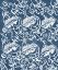 Picture of INDIGO FLORAL CHINTZ II