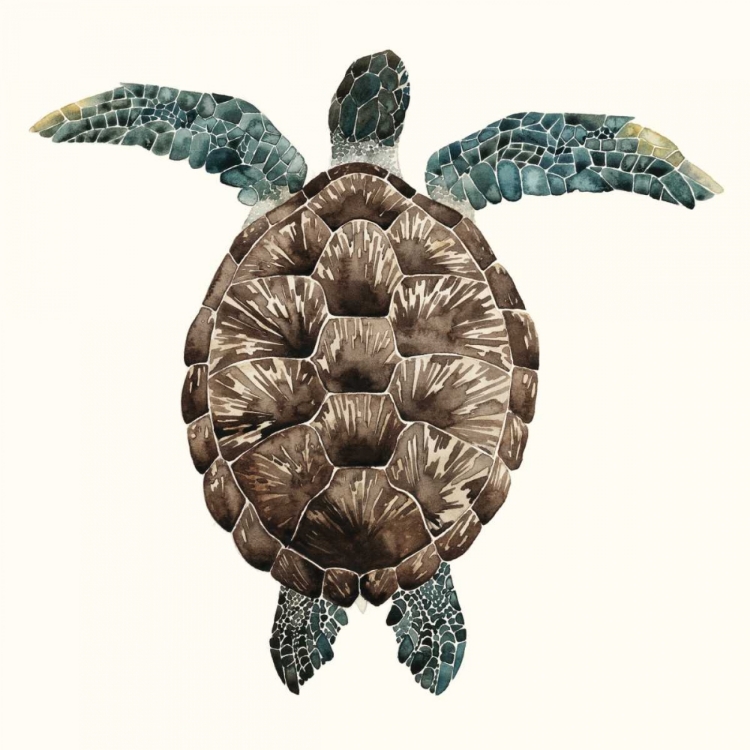 Picture of MOSAIC TURTLE I