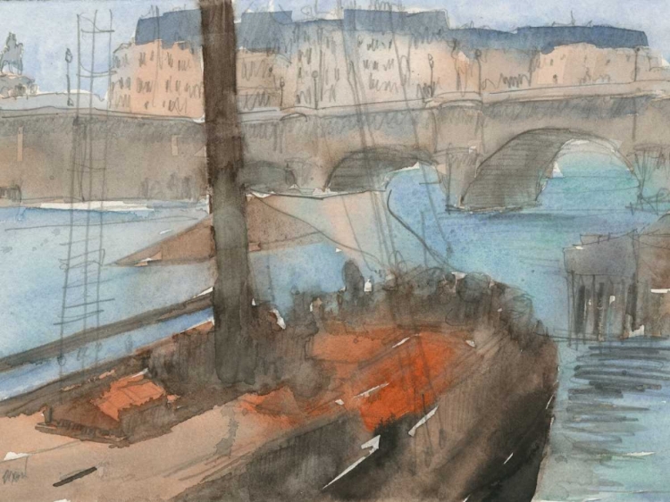 Picture of VENICE WATERCOLORS IV