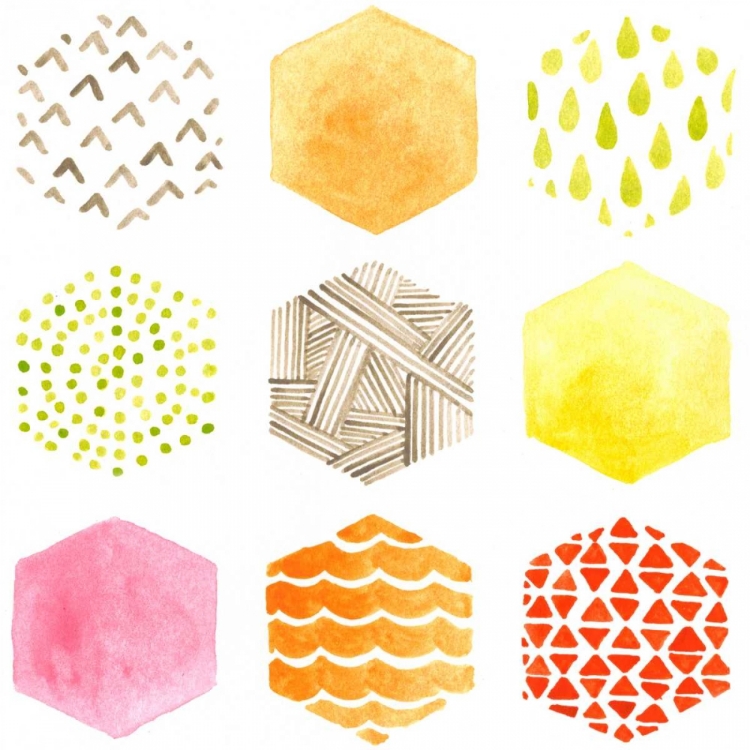 Picture of HONEYCOMB PATTERNS I