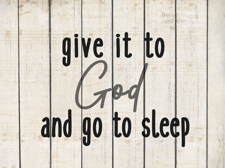 Picture of GIVE IT TO GOD