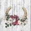 Picture of HORSESHOE FLORAL 2