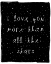 Picture of LOVE YOU MORE