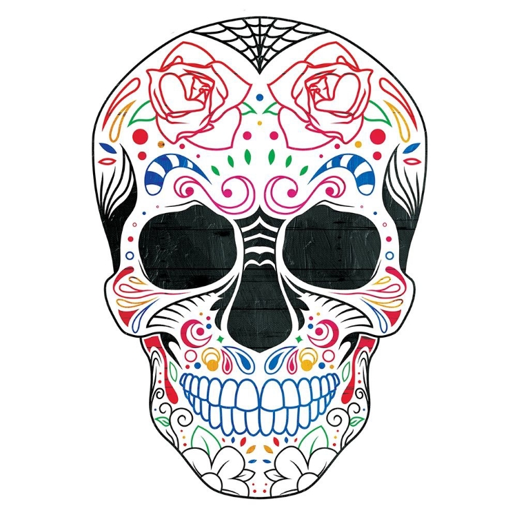 Picture of COLORFUL CANDY SKULL