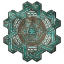 Picture of GB MEDALLION PLATE MATE REVERSED