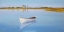 Picture of LONE BOAT IN SEASCAPE