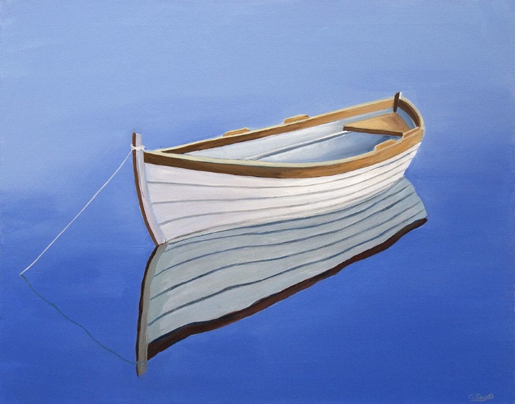 Picture of MOORED ROWBOAT III