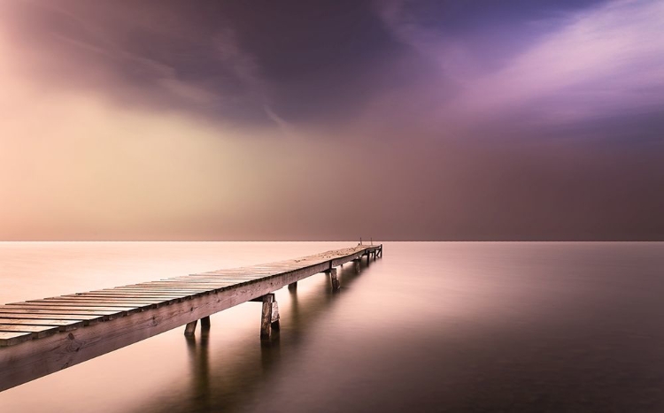 Picture of LONG PIER IN EARLY MORNING