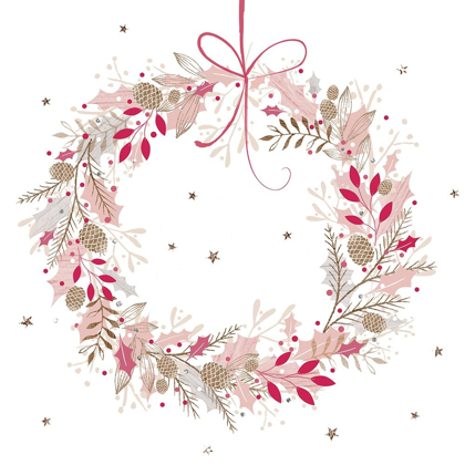 Picture of PRETTY PINK WREATH