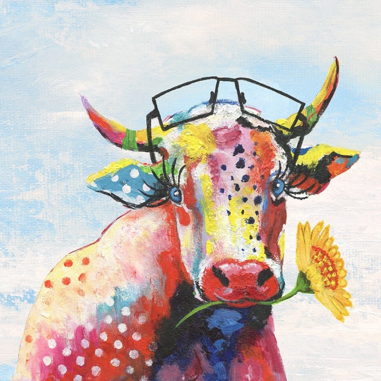 Picture of GROOVY COW AND SKY