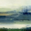 Picture of GLISTENING MEADOW  DETAIL II