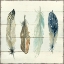Picture of SHIPLAP FEATHERS II