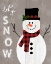 Picture of LET IT SNOW SNOWMAN