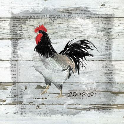 Picture of FARMHOUSE COLLAGE ROOSTER