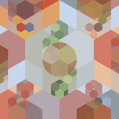 Picture of NESTED HEXAGONS I