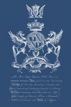 Picture of HERALDRY ON NAVY IV