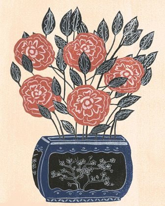 Picture of VASE OF FLOWERS II