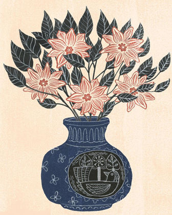 Picture of VASE OF FLOWERS III