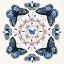 Picture of BUTTERFLY MANDALA II