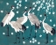 Picture of CRANE AT NIGHT I