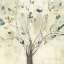 Picture of TREES OF BLUE I