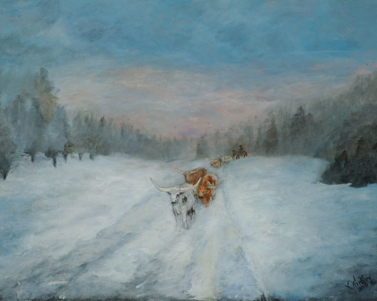 Picture of JOURNEY THROUGH THE SNOW IV
