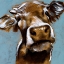 Picture of COW KISSES I