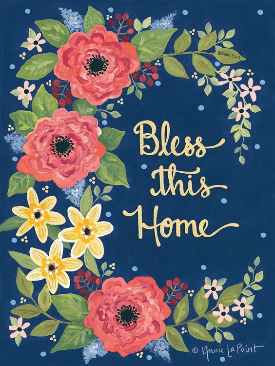 Picture of FLORAL BLESS THIS HOME