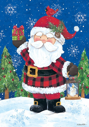 Picture of SANTA WITH LANTERN