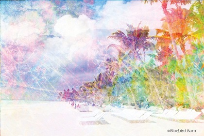 Picture of RAINBOW BRIGHT COAST AND PALMS
