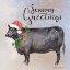 Picture of VINTAGE CHRISTMAS BE MERRY COW