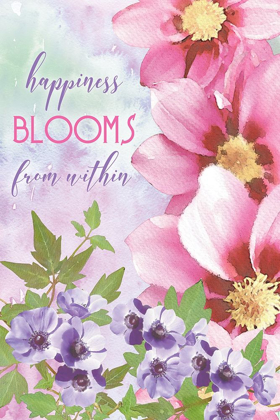 Picture of HAPPINESS BLOOMS WITHIN