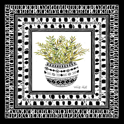 Picture of AZTEC FLORAL I 