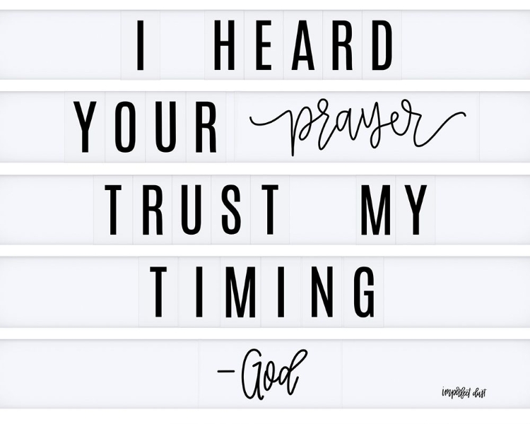 Picture of TRUST MY TIMING