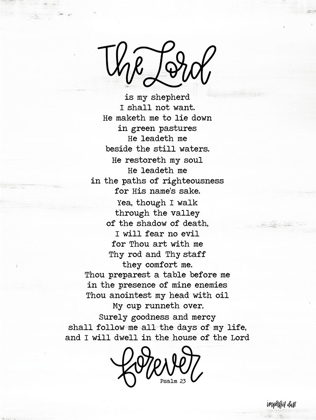 Picture of PSALM 23