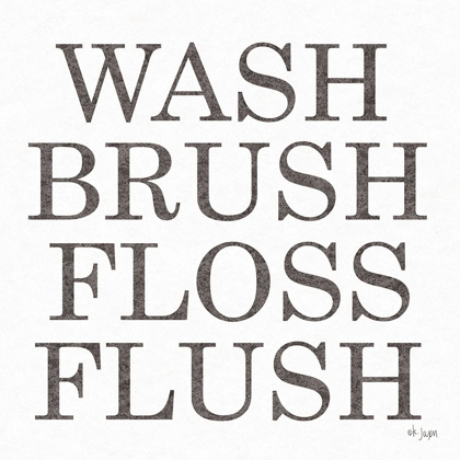 Picture of WASH BRUSH FLOSS FLUSH 