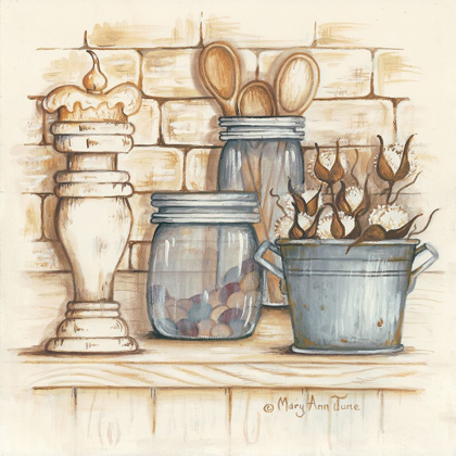 Picture of JARS AND WOODEN SPOONS