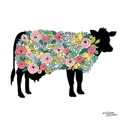 Picture of FLORAL COW