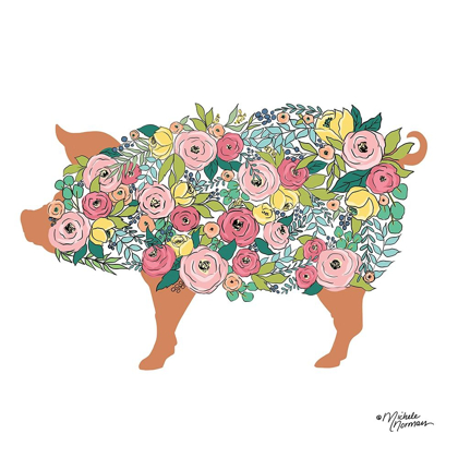 Picture of FLORAL PIG