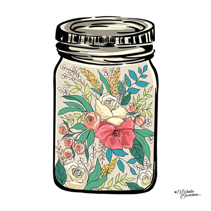 Picture of FLORAL JAR