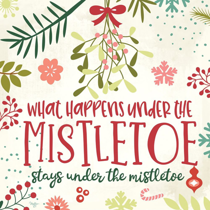 Picture of WHAT HAPPENS UNDER THE MISTLETOE