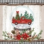 Picture of LET IT SNOW RED TRUCK