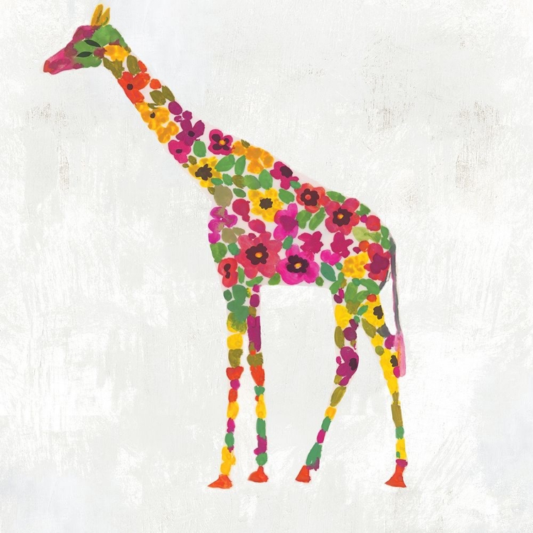 Picture of BLOOMING GIRAFFE I